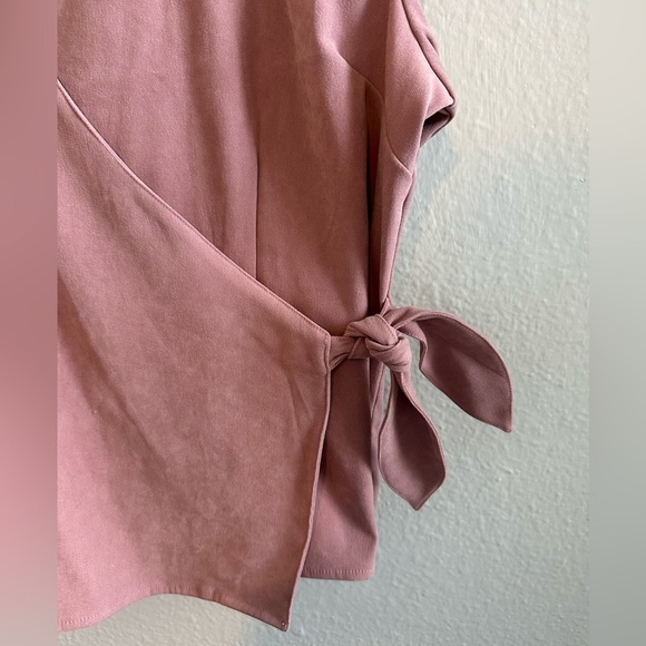 🌟 Pink Sweater with wrap around and tie | Selene Sport | Size L - Picture 5 of 8